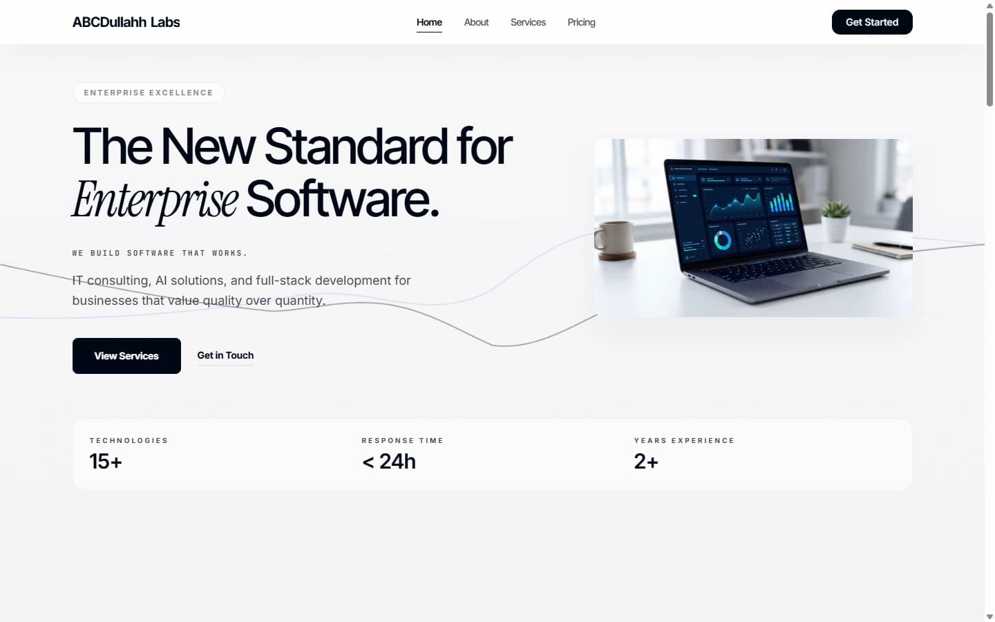The New Standard for Enterprise Software